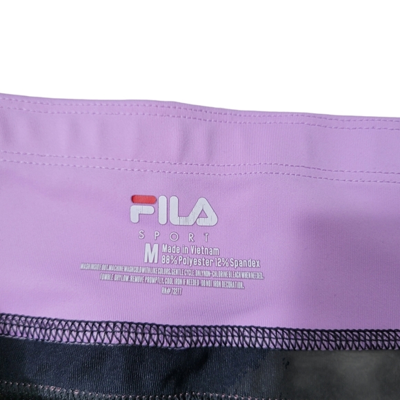 Women's Fila Sport Cropped Leggings Sz Medium - Picture 3 of 4
